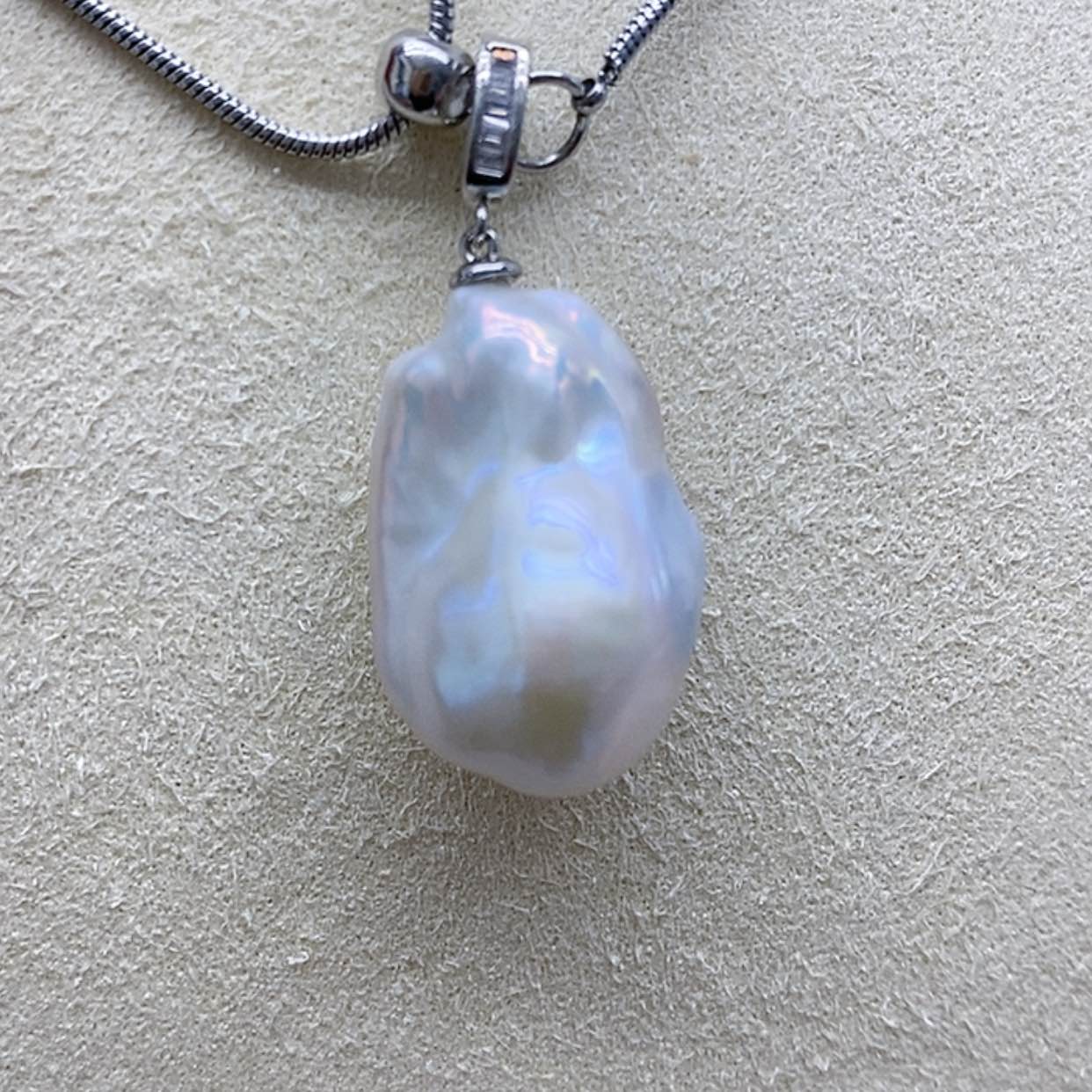 【闪购商品】淡水珍珠耳饰银S925镶嵌