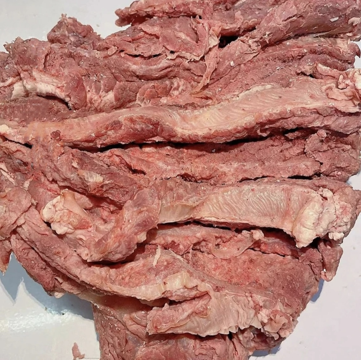 【新鲜牛肋条】特色肥瘦相间 开袋加热即食现称产品可冷冻保鲜处理