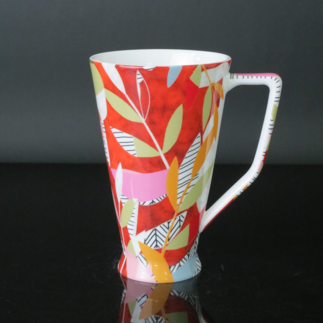 【波普风】500ml里昂杯（树叶）