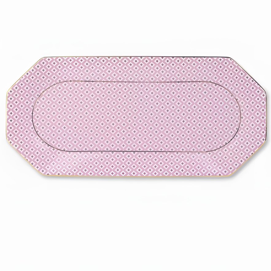 【布莱顿花园】大号 33.3*15.5cm 礼盒装送礼点心盘水果盘零食碟