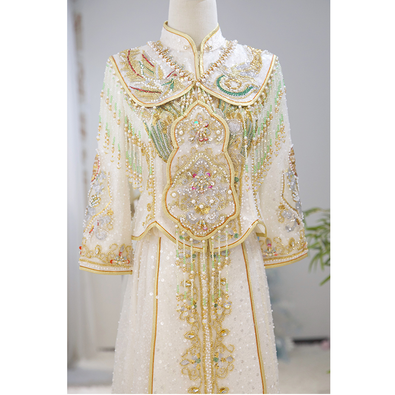 秀禾世家秀禾服婚服2025新款凤冠霞帔中式礼服新娘结婚嫁衣199