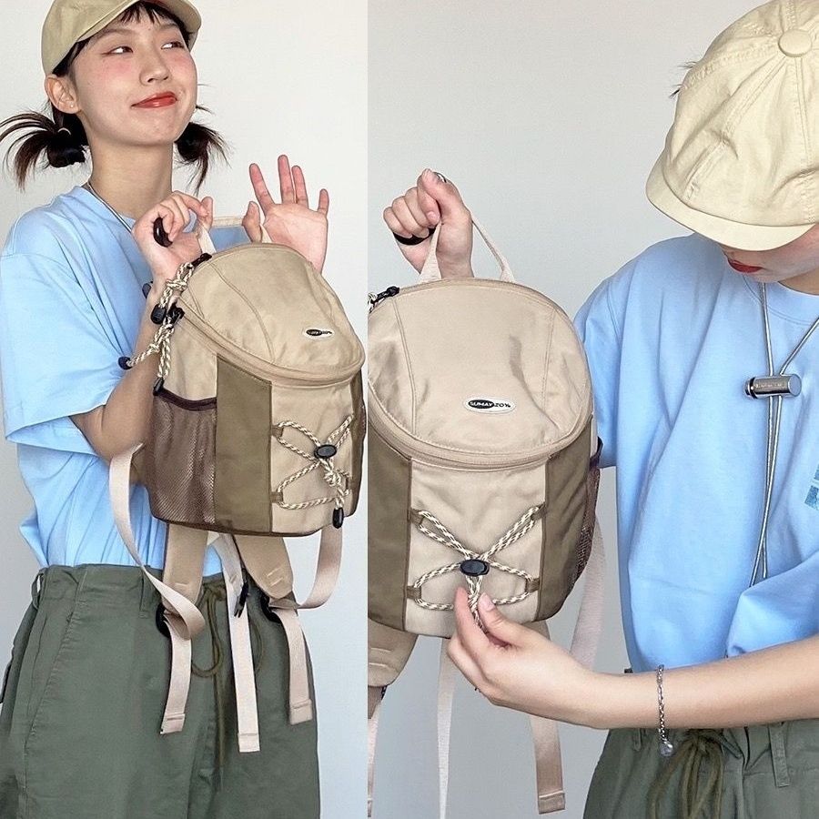 SUMAYZOY迷你双肩包mini背包男女大学生小书包新款户外登山旅行包