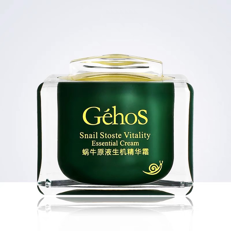 姬存希蜗牛原液生机精华霜 滋养修护丰润亮肤面霜50g养颜