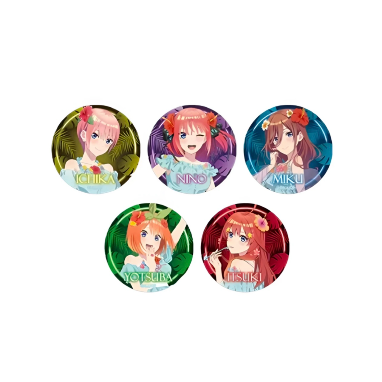 五等分的花嫁 夏日/梅雨 吧唧 徽章 日谷盲袋（代拆）