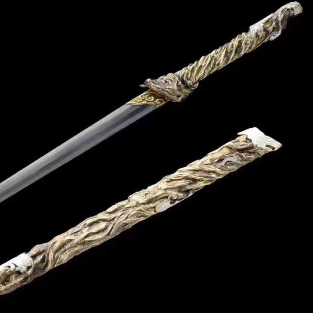 龙泉宝剑厂【大玄黄】纯铜张叶胜大师亲制未开