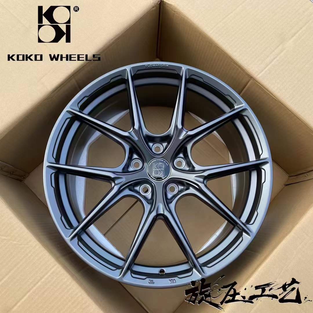 KOKO旋压改装轮毂17寸18寸19寸适用于本田大众奥迪奔驰特斯拉领克