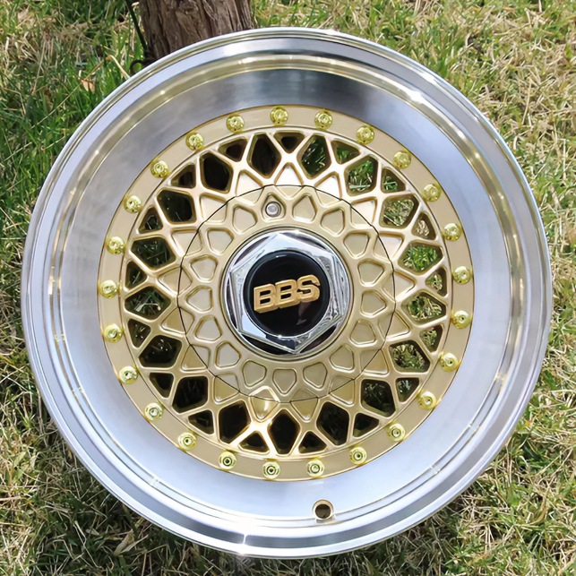 爆龟复古宽边改装轮毂老捷达普桑悦也五菱mini飞度比亚迪13-18寸