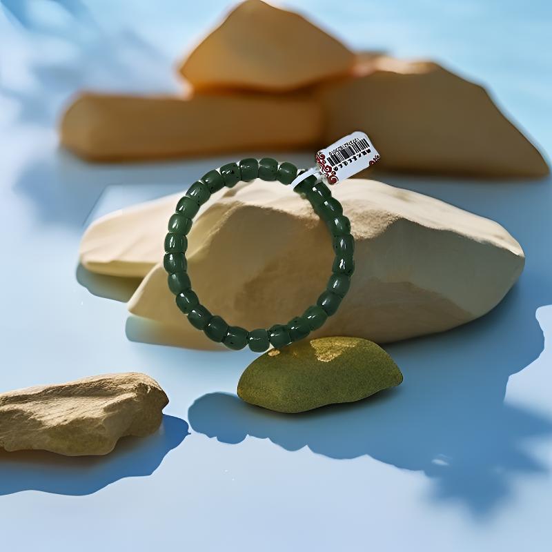 和田玉（碧玉直切 极限弧）卡8 基地发货附带证书