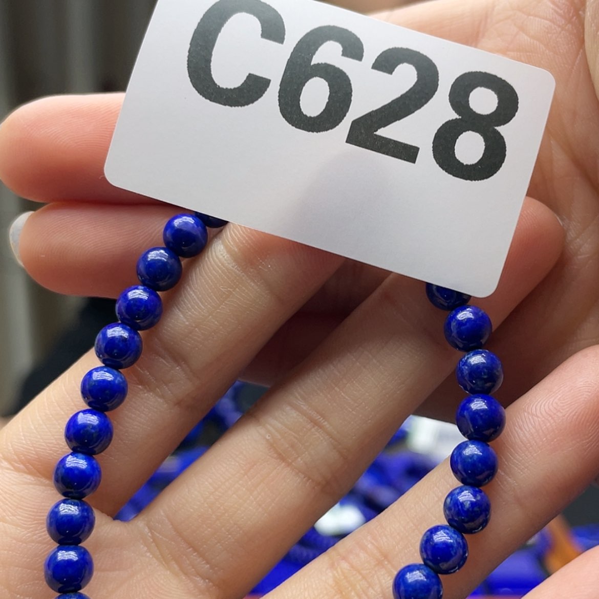 【闪购商品】青金石手链5+c 628未镶嵌