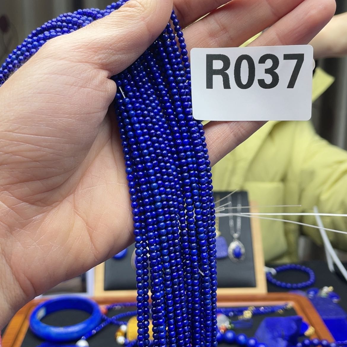 【闪购商品】青金石2+半成品银S925镶嵌