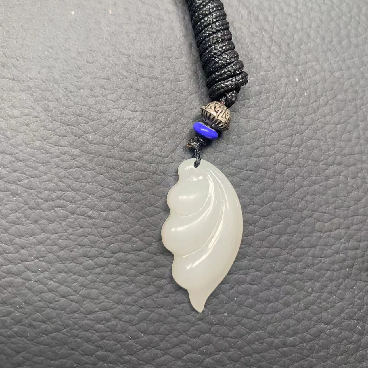 和田玉羊脂白玉天使之翼翅膀玉饰玉坠挂件挂坠吊坠复古气质百搭