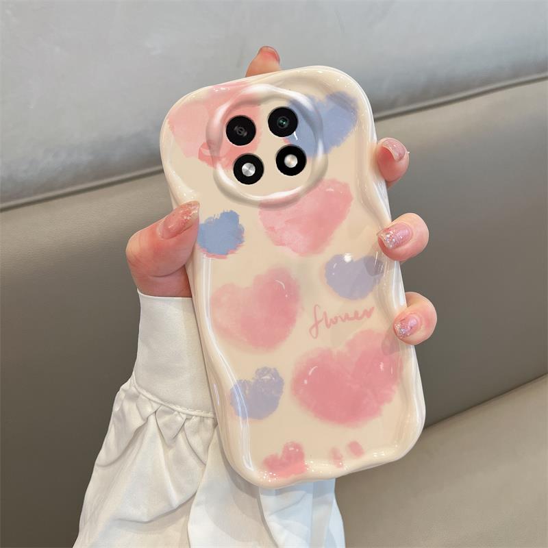 OPPOA2Pro爱心花朵手机壳时尚女PJG110新款奶油纹硅胶套全包防摔