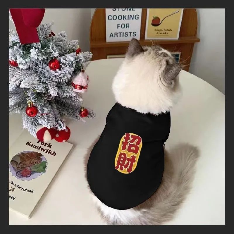 猫狗衣服秋冬季保暖防掉毛布偶蓝猫可爱宠物小猫小狗中小型犬服饰