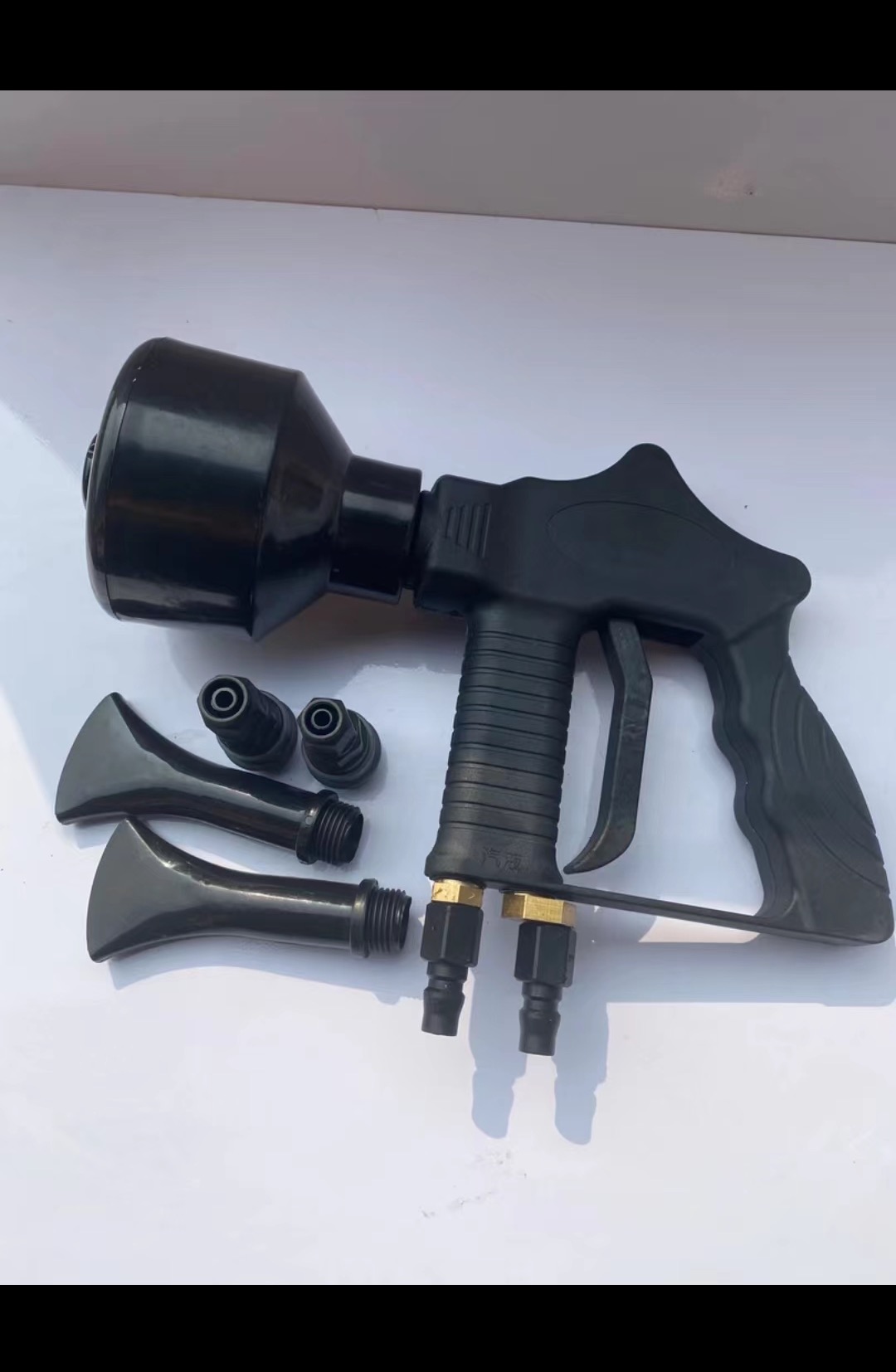 洗车水枪混合枪双管泡沫枪泡沫发生器组合鼓用泡沫枪