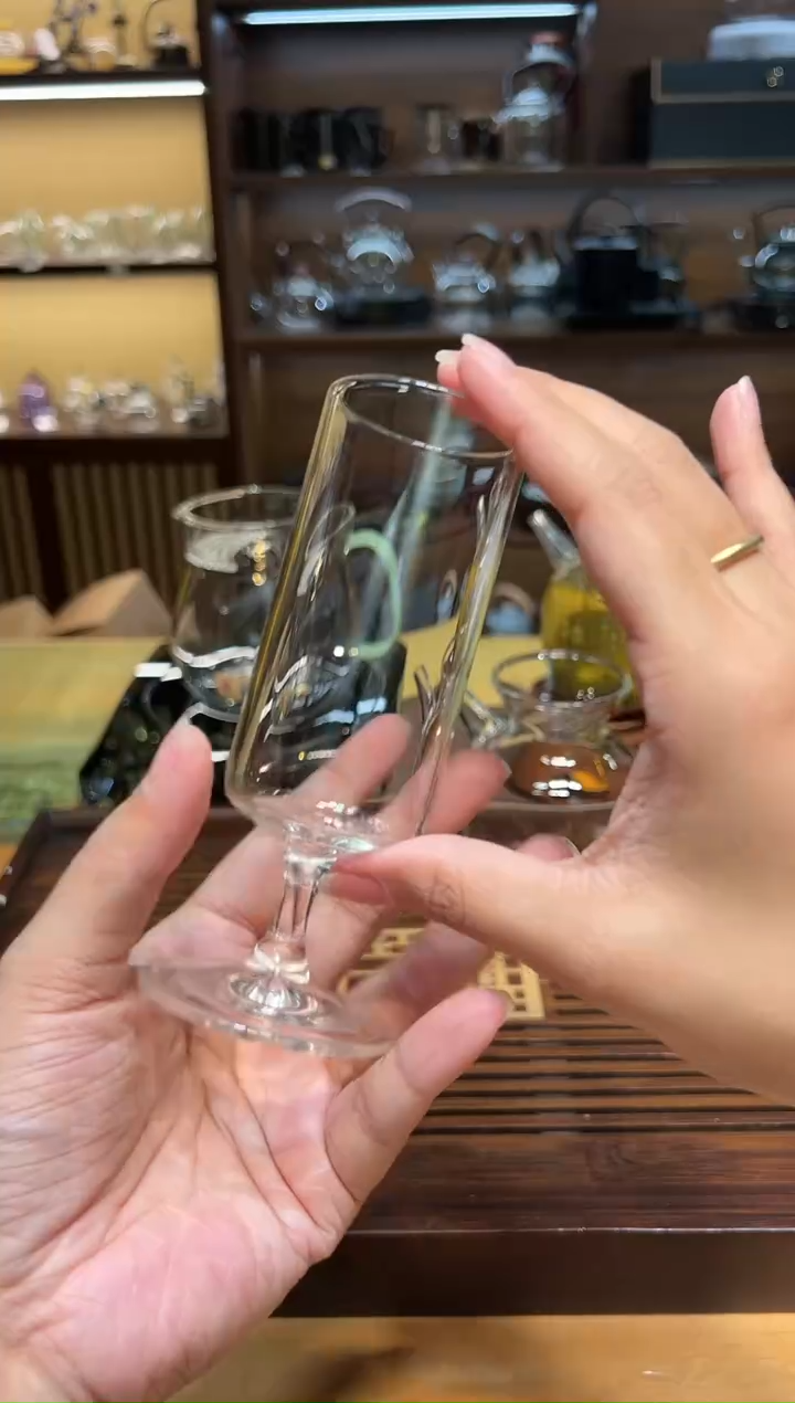 【闪购商品】玻璃茶盏猴魁杯