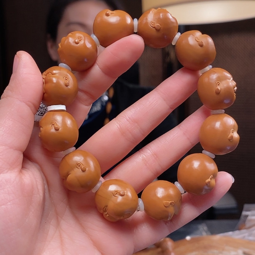 【闪购商品】橄榄核核雕胖子百态2.0
