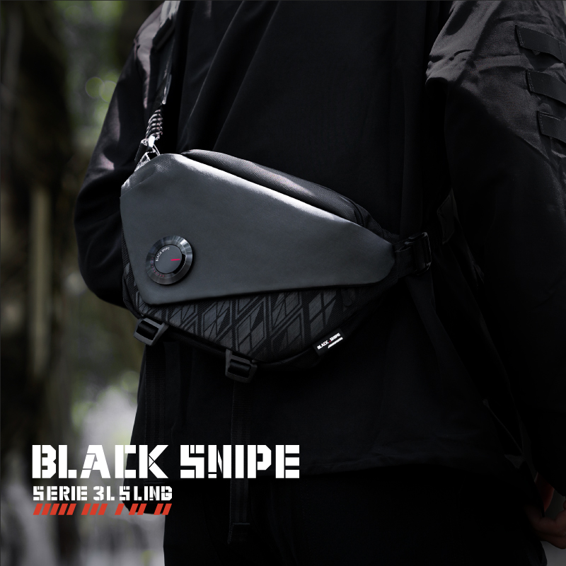 VSGO微高黑鹞专业摄影包斜跨邮差包微单无人机摄影包便携时尚肩包