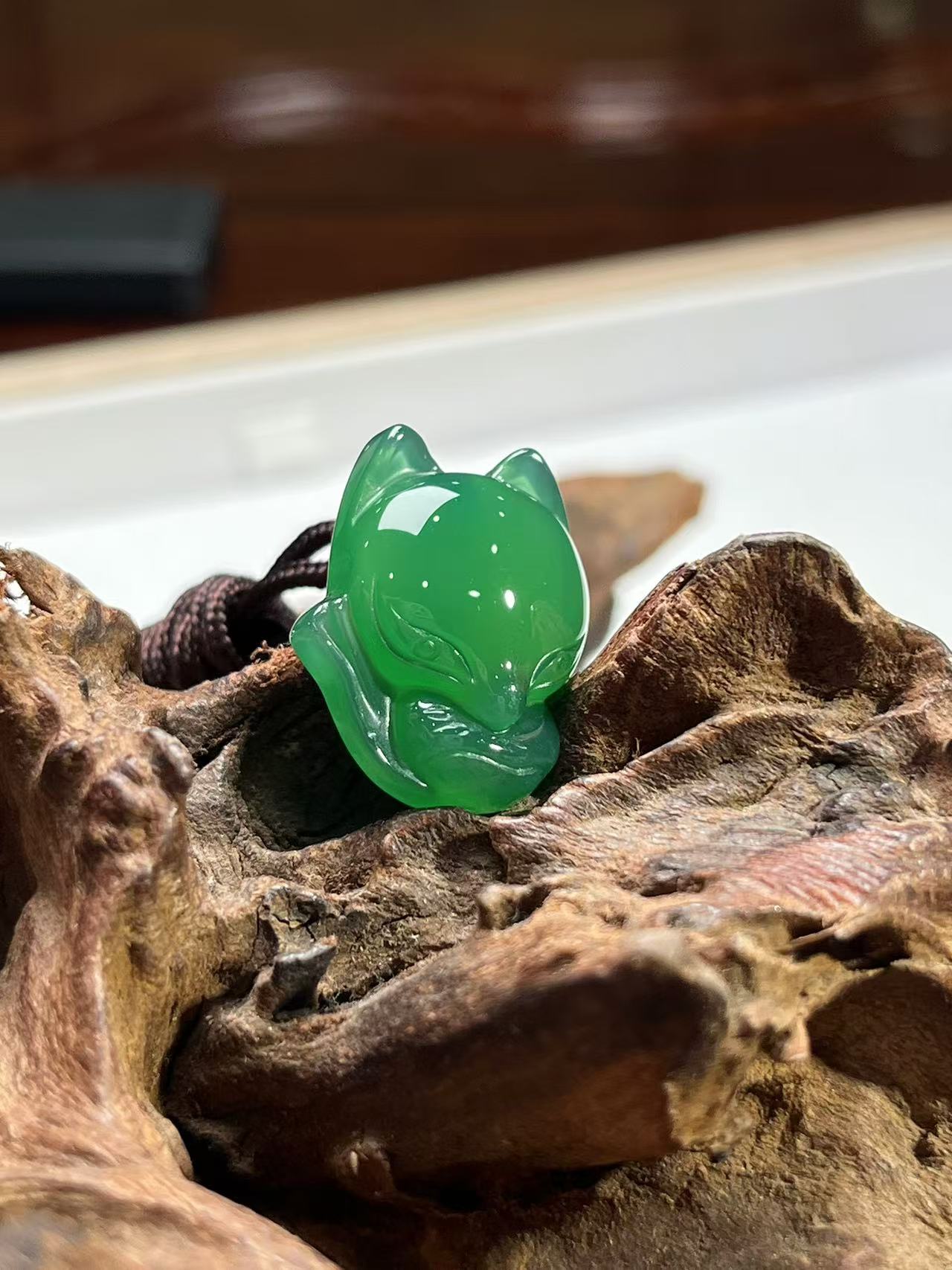 玉今典珠宝店-新人福利玛瑙绿狐狸ys191