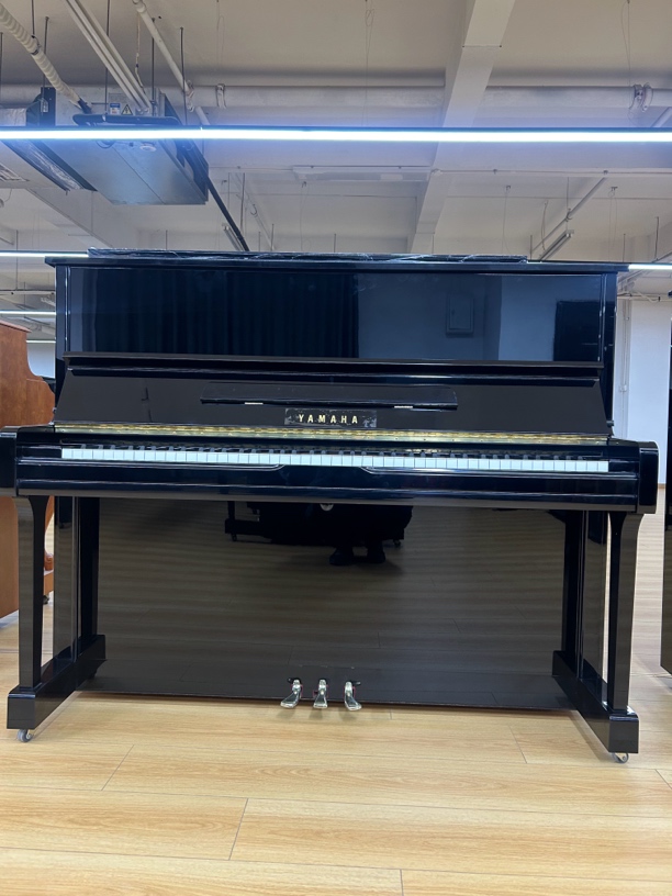 日本原装进口精品中古U1H/U3E家用练习初学考级亮光立式钢琴演奏