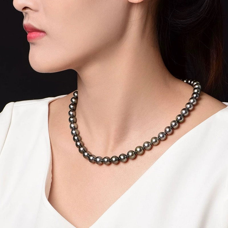 【真科研极光孔雀绿】海水极光孔雀绿大溪地8-11mm含真科研大证