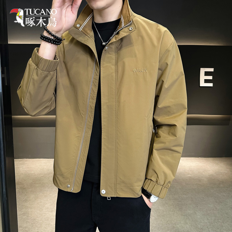 TUCANO/啄木鳥时尚帅气百搭立领夹克男春秋百搭宽松休闲外套2525