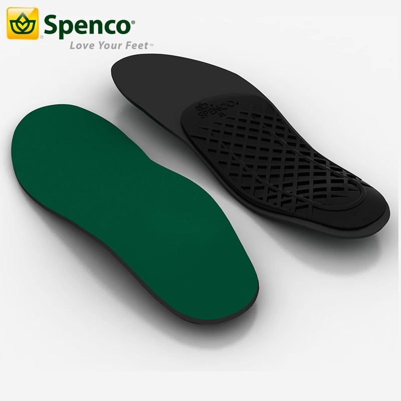 Spenco鞋垫男女扁平足矫正高足弓支撑减震非运动型吸汗大小码鞋垫