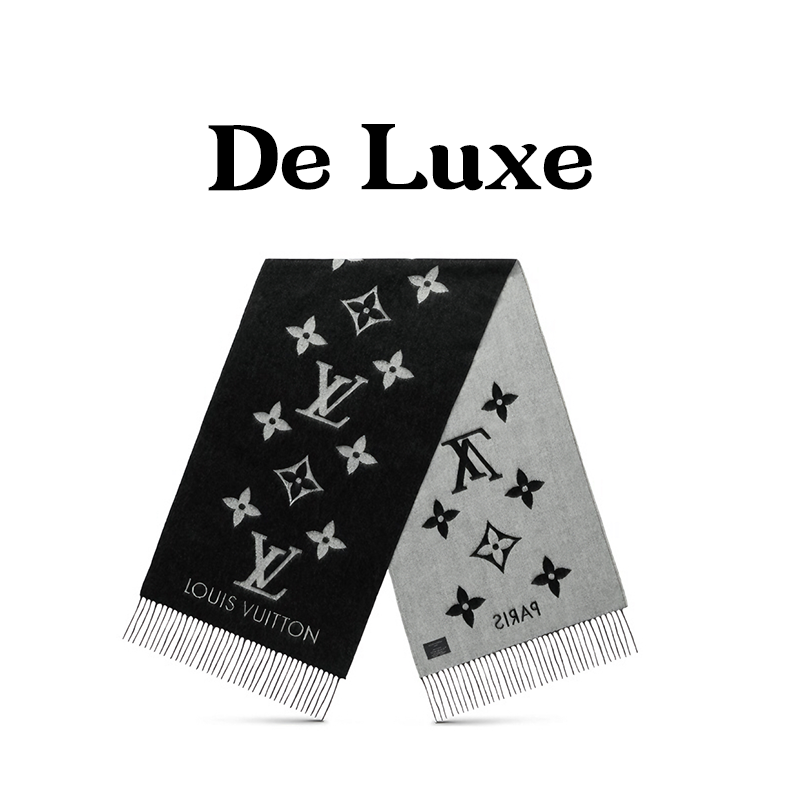未使用 LouisVuitton/路易威登 2024水洗标双面羊绒围巾披肩