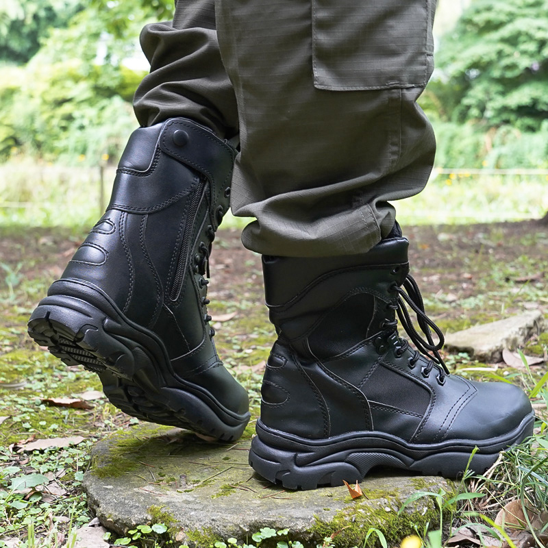 作战靴男士高帮陆战靴沙漠靴徒步鞋登山鞋战靴战术鞋安保鞋户外
