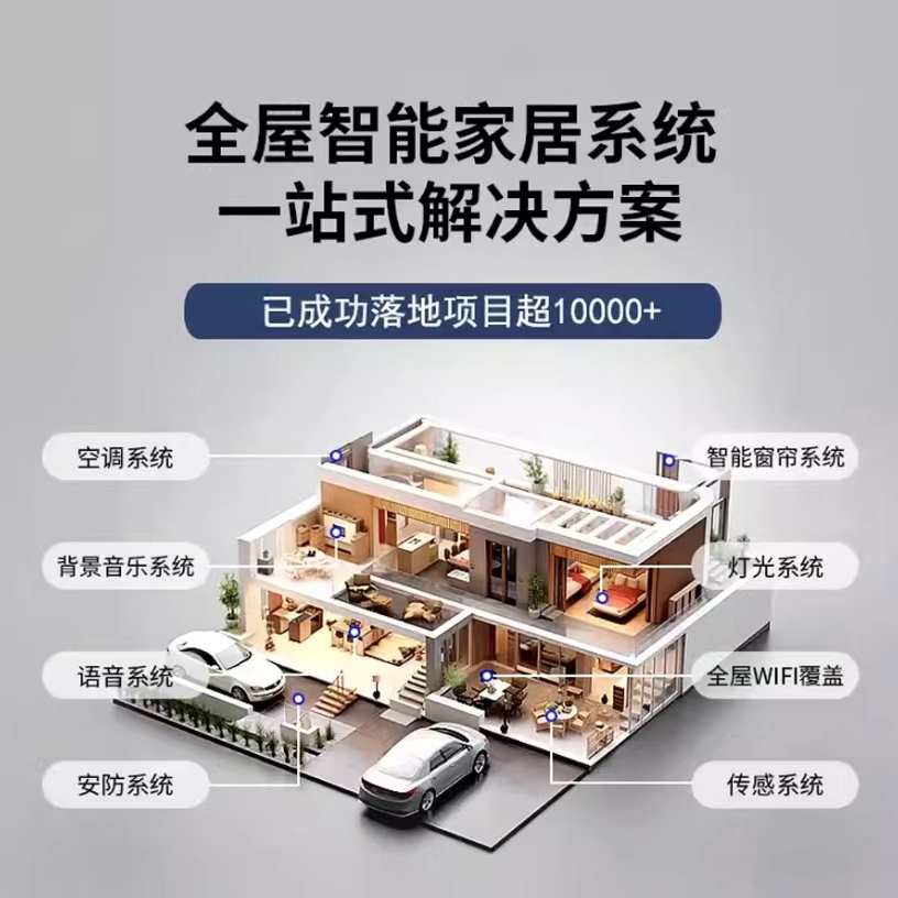 全屋智能 一对一设计方案 不满意直接退款