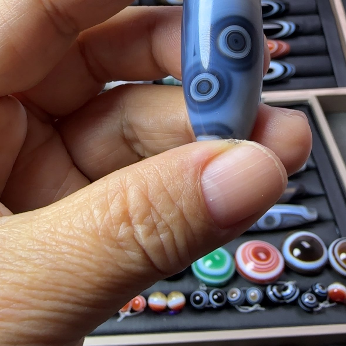 【闪购商品】玛瑙/玉髓颈饰合金华****头