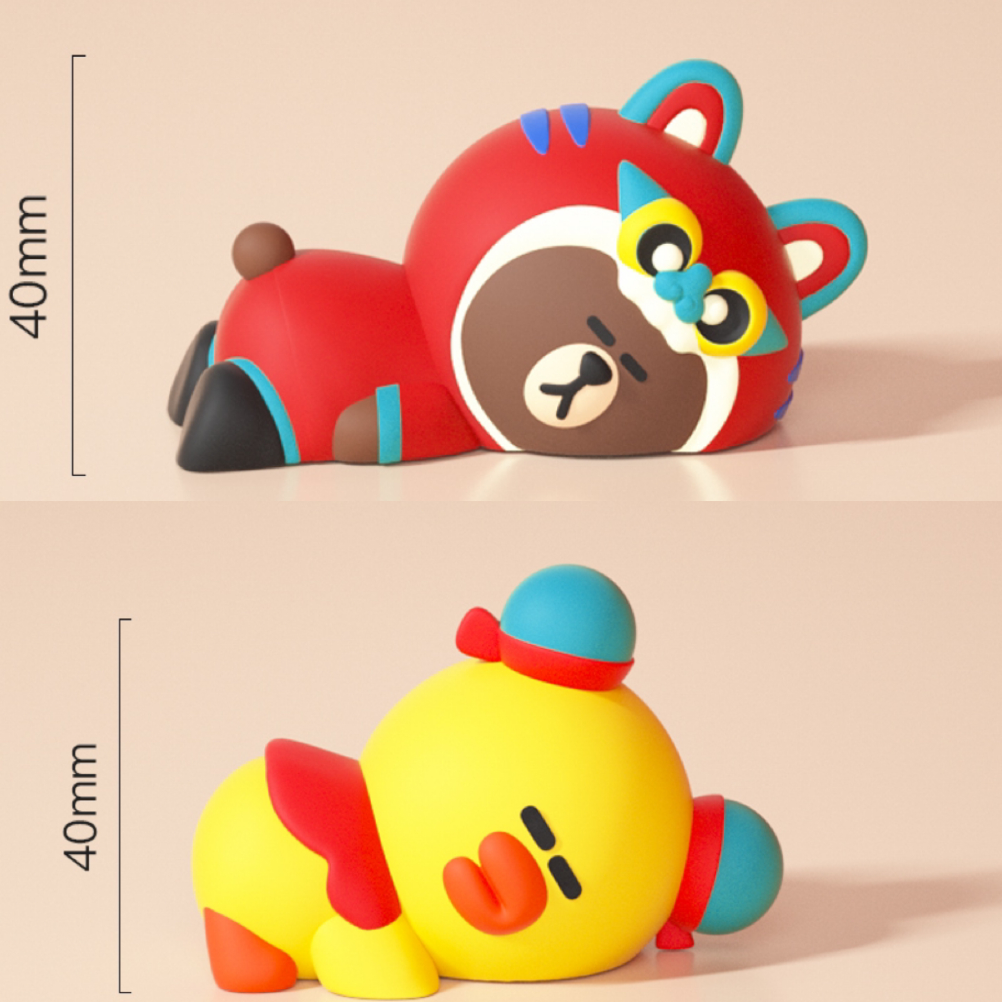 LINE FRIENDS正版筷架家用筷子托餐架卡通创意精致可爱架托硅胶