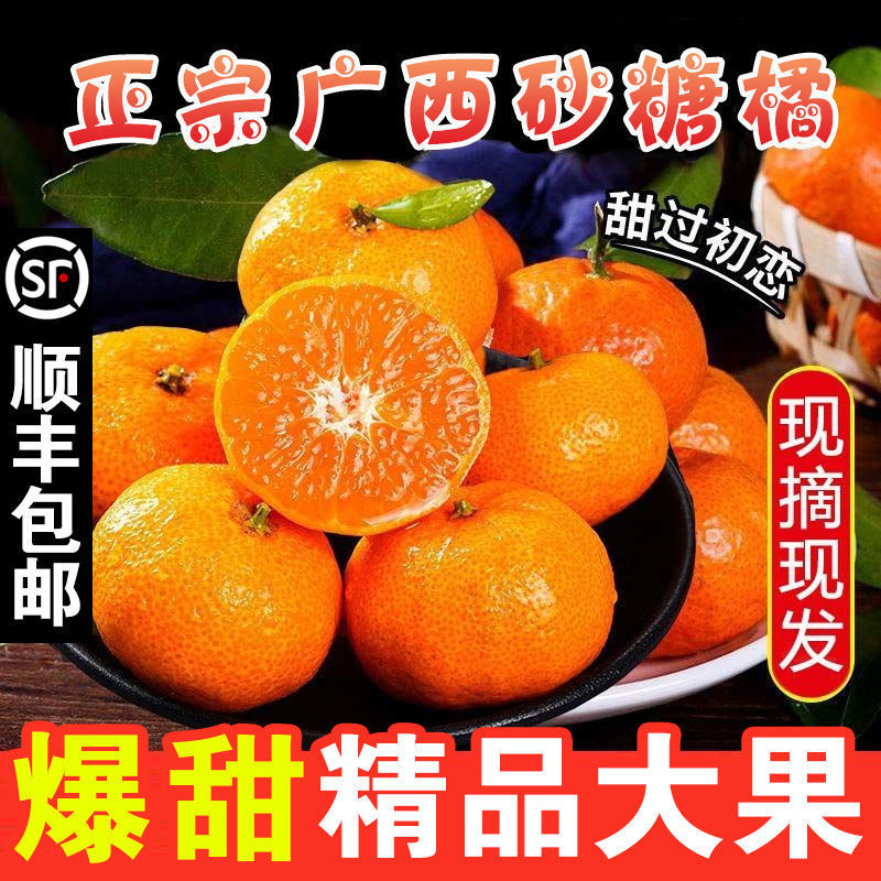 正宗砂糖橘新鲜橘子爆甜多汁新鲜水果橘子好吃新鲜顺丰包邮