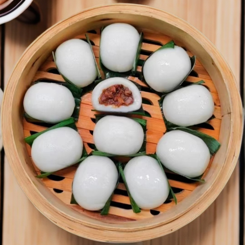 蜀江春一斤六两叶儿粑猪儿粑10个装芽菜叶儿粑冷冻保存蒸热即食优