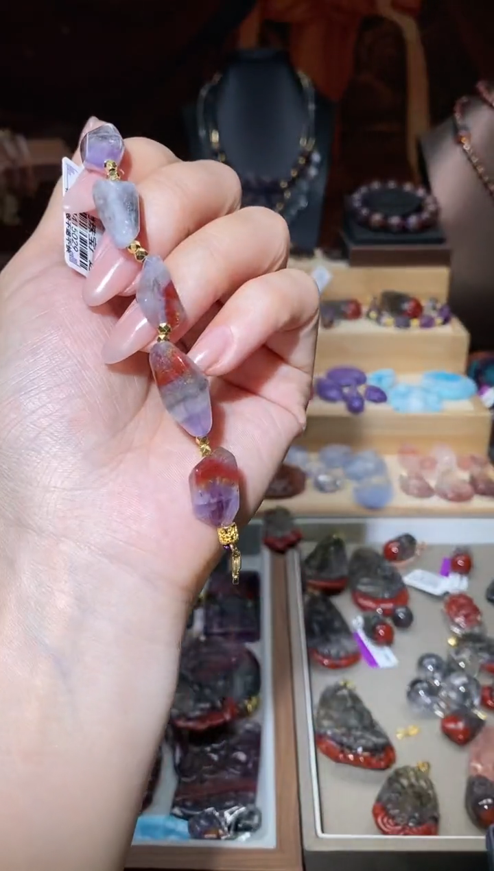 【闪购商品】水晶延长链未镶嵌极光23