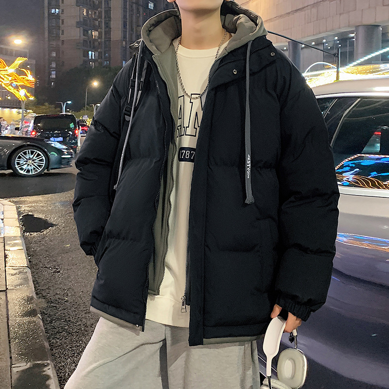 户外棉衣百搭冬装外套保暖加厚棉袄2023新款冬季男士棉服宽松秋冬