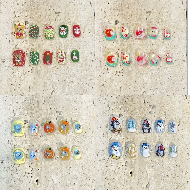 【大喜家】纯手工穿戴甲/微瑕疵/No退No换/显白百搭时尚通勤美甲