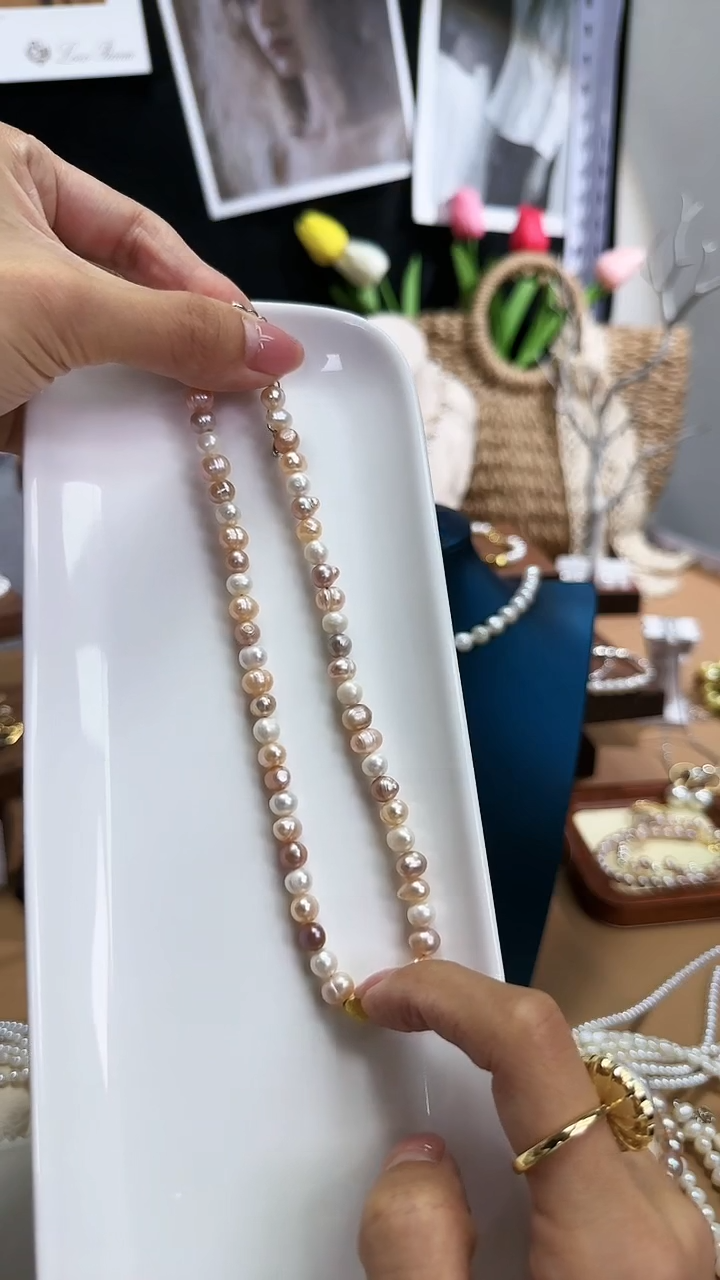 【闪购商品】淡水珍珠项链未镶嵌糖果巴洛克59.9