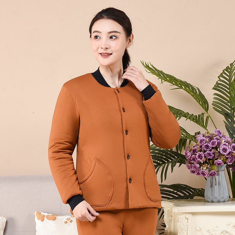 纯棉花高弹力女士棉袄棉衣服成人加厚保暖棉服居家外穿冬季外套