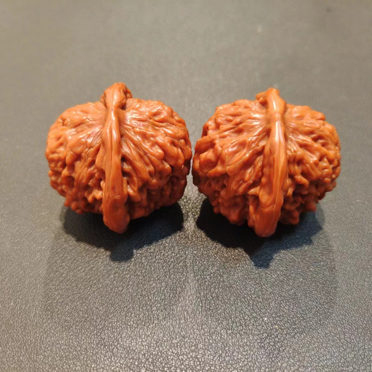 四座楼狮子头,40mm，纯干刷包浆打底