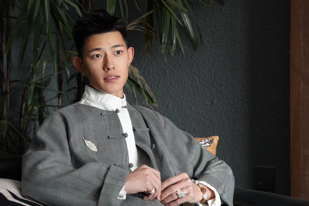 山水一色  新中式唐装  逍遥的神仙