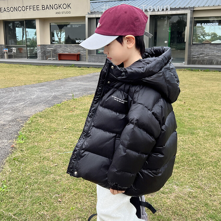 巴拉巴拉童年巴拉巴拉童年男童羽绒服冬季2023新款韩版宝宝加厚白