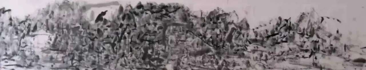 国画山水长艺术微喷版画