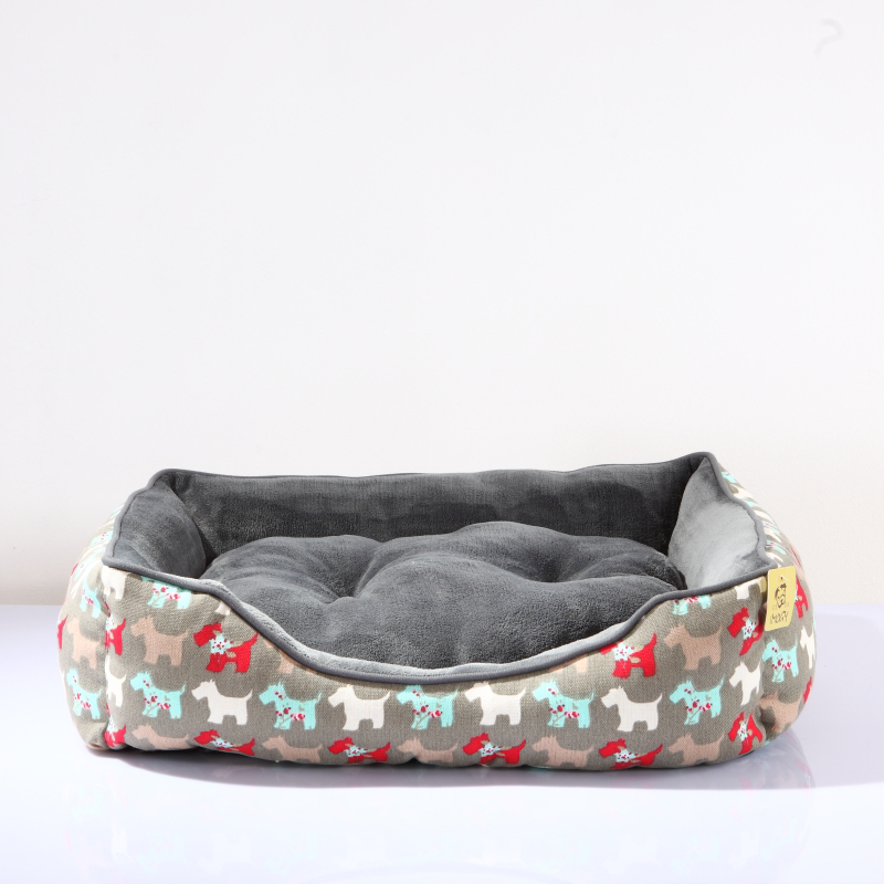 秋冬加绒加厚狗窝猫窝宠物窝冬款绒布料保暖中小型大型犬宠物用品