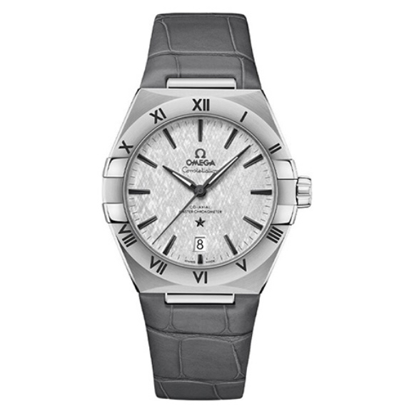 全新未使用 Omega/欧米茄 39mm/星座/精钢/灰盘/男士腕表名表