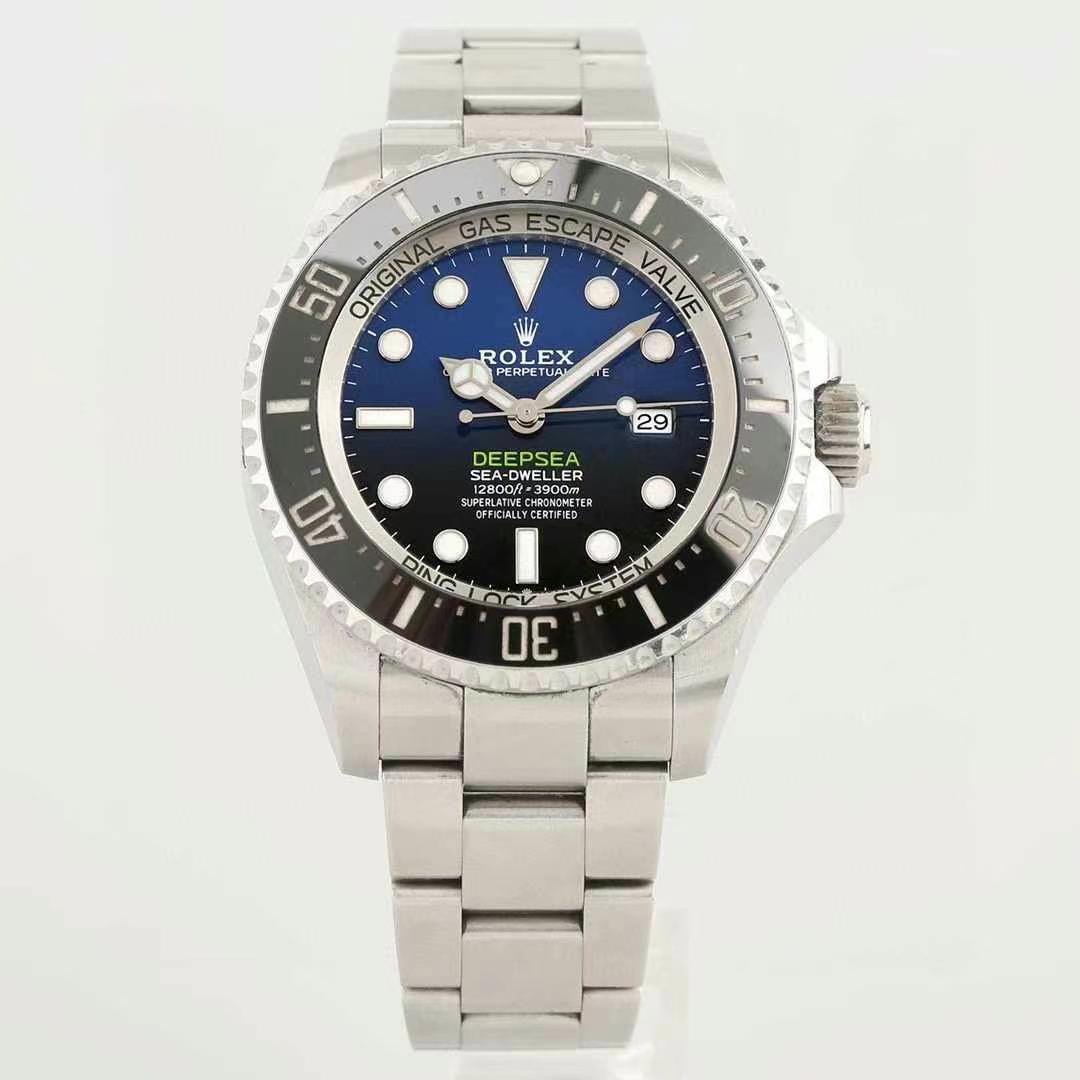 99新 Rolex/劳力士 蓝面渐变鬼王/海使系列/m126660-0002/乱码