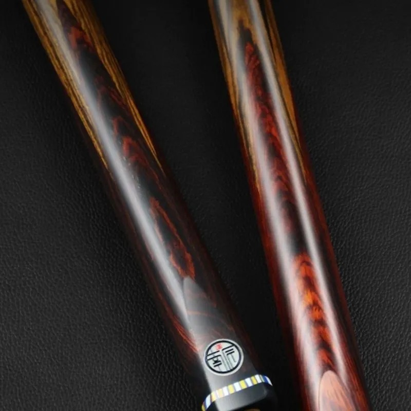 全套南匠传承致远球杆小头通杆中式通杆桌黑八斯诺克八球手工一体