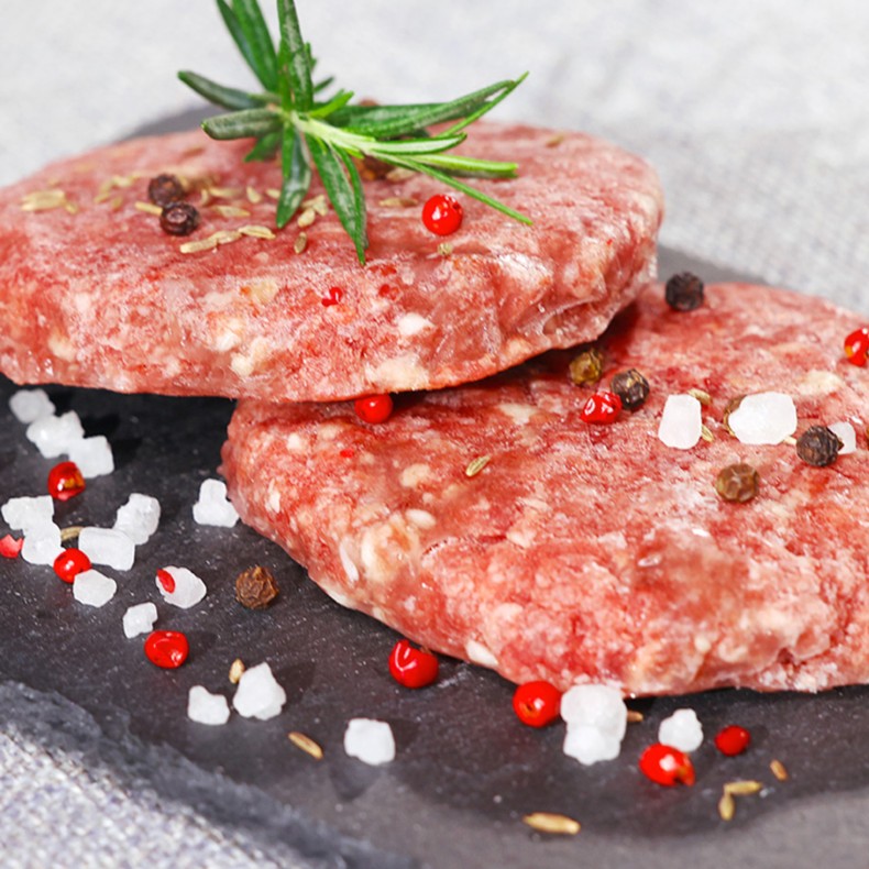 牛肉汉堡饼一片