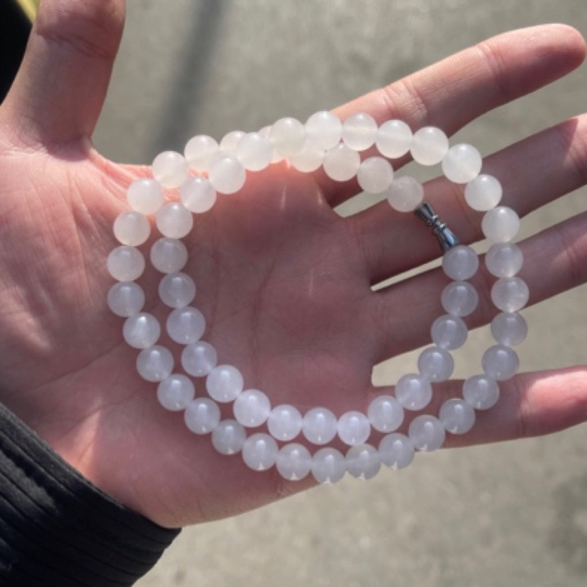 【冰底妈妈链卡8】天然玉石时尚百搭多样发其一