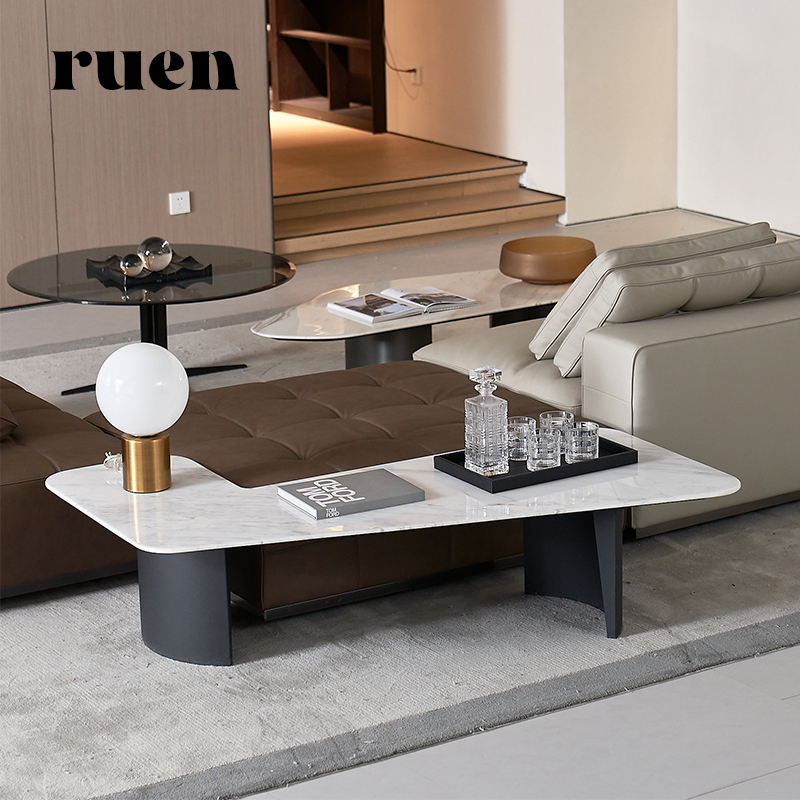 如恩 如恩高端意式极简风格沙发扶手几直角沙发转角跨几 BJ-GC327