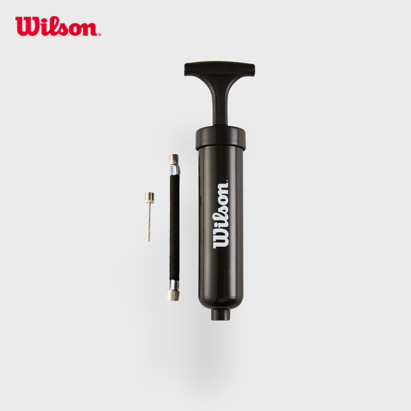 Wilson威尔胜篮球打气筒便携式配气针足球皮球排球手持式通用气筒